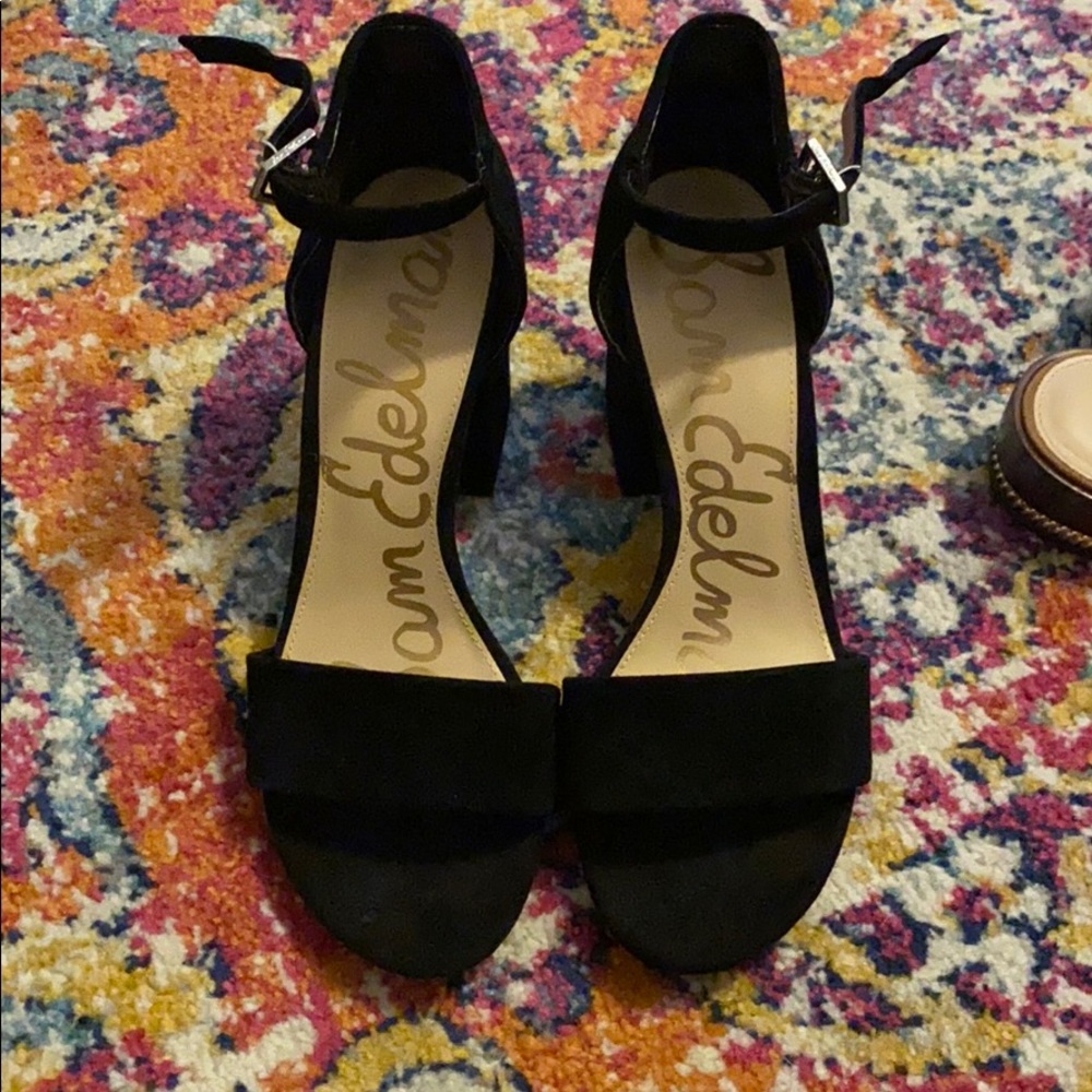 Sam Eldelmen chunky heels